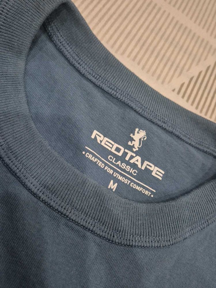 Redtape Classic Blue T-Shirt - Size M