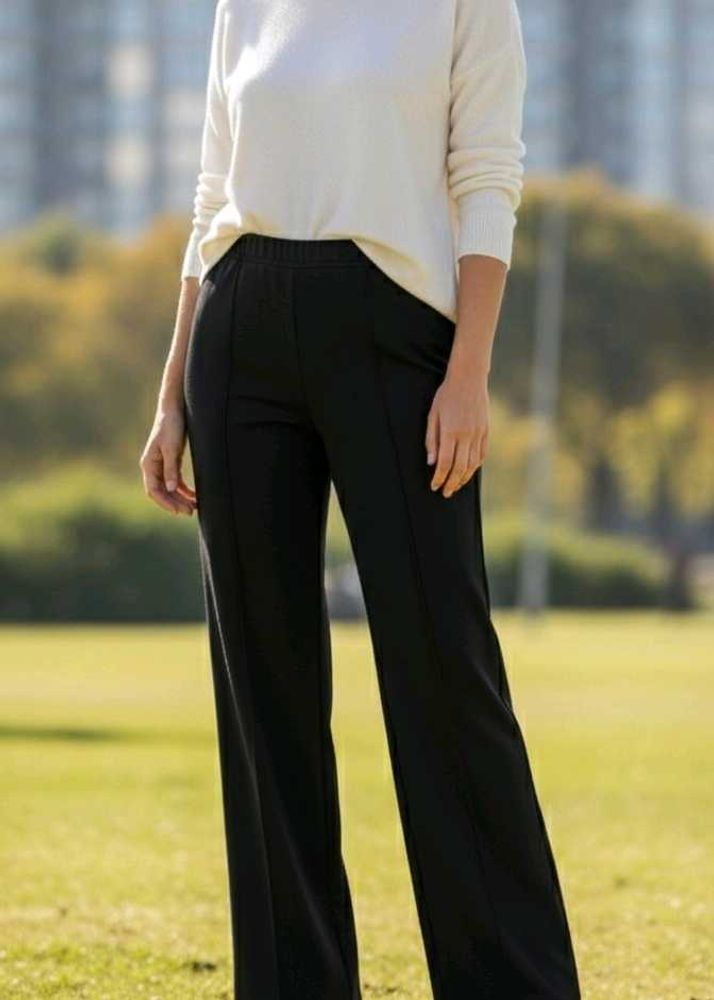 Stylish Black Trousers For Women