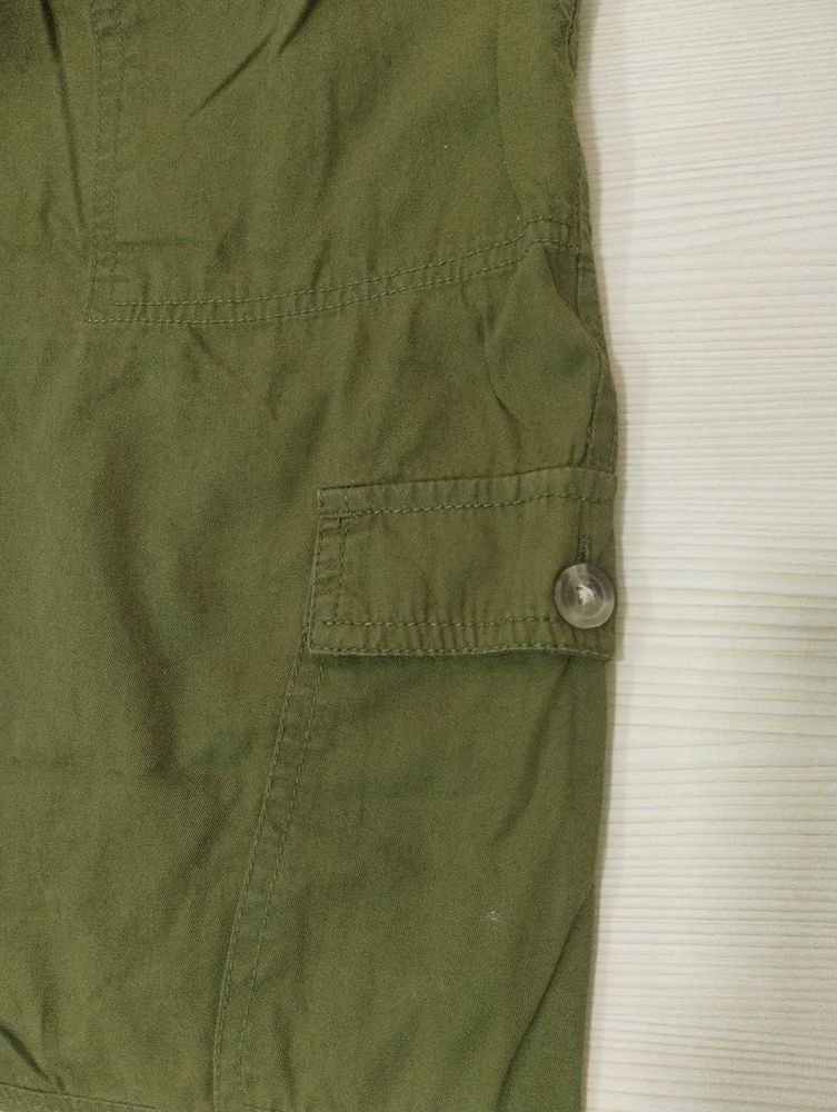 Olive green cargo pants