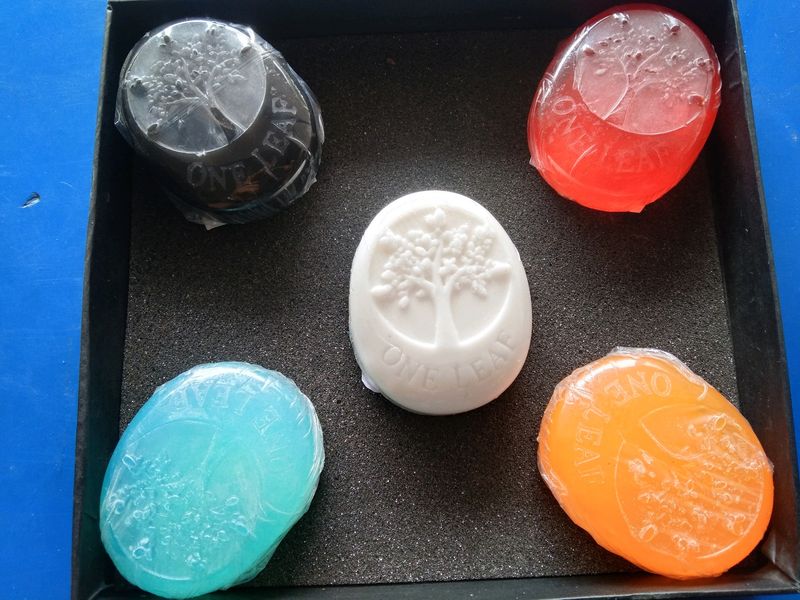 5 Organic Fruit Soaps@₹250