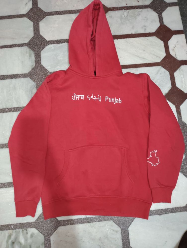 Red Punjab Hoodie