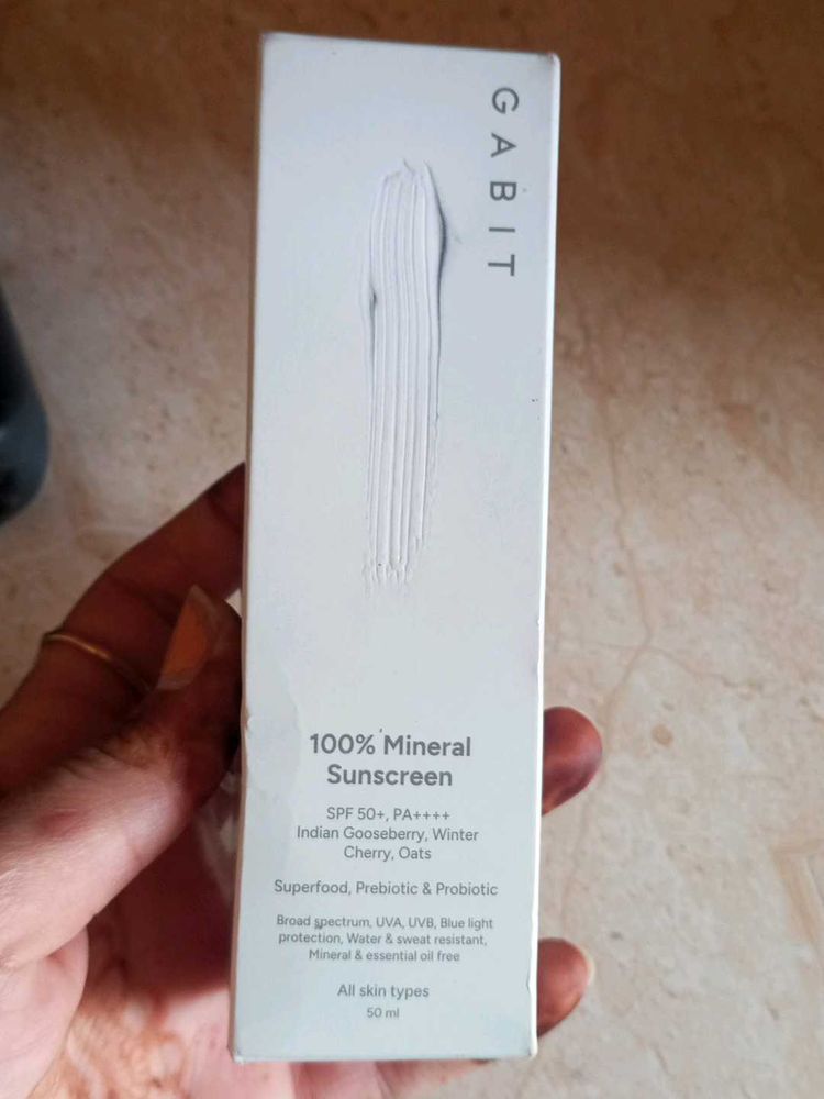 GABIT 100% Mineral Sunscreen