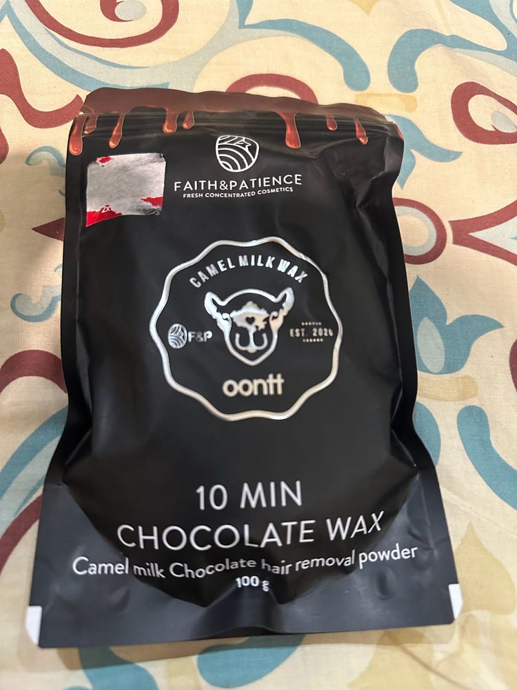 Faith And Patience 10 Min Chocolate Wax