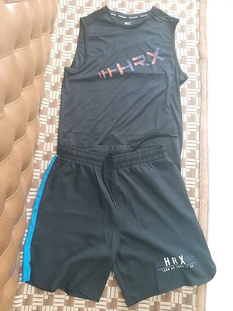 HRX Vest and Shorts