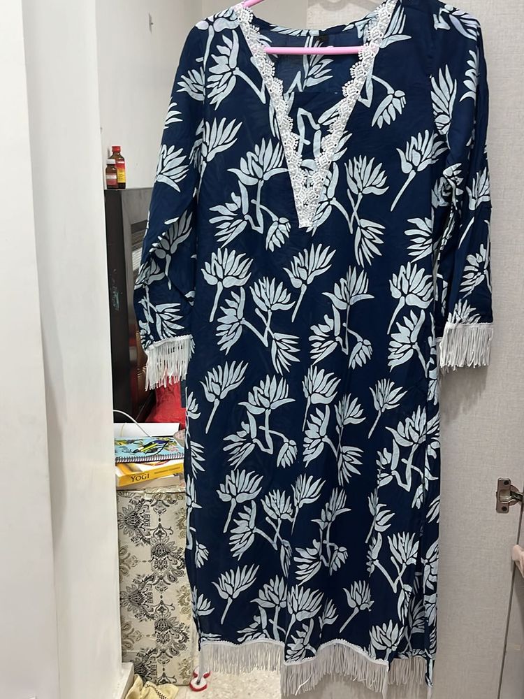 Beautiful 2 Piece Cotton Set For L
