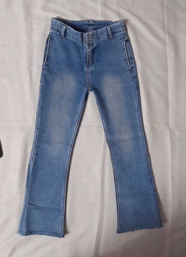 Blue Bootcut Jean