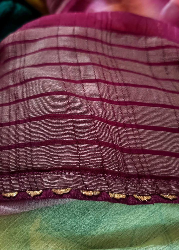 Purple Saree