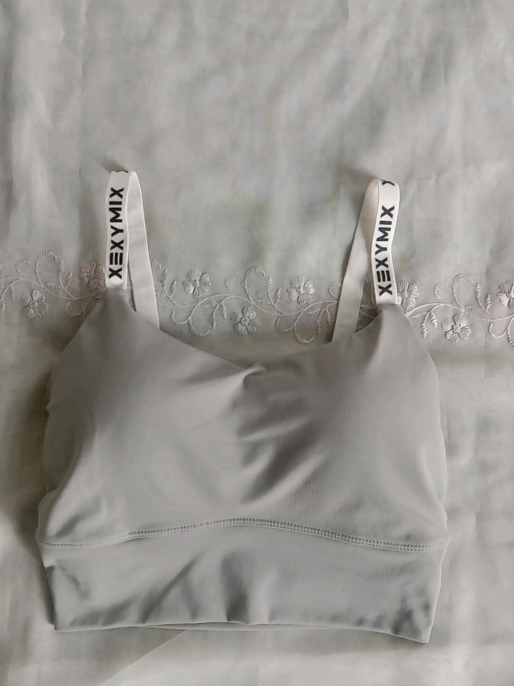 light grey active wear