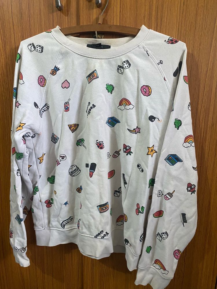White Sweatshirt
