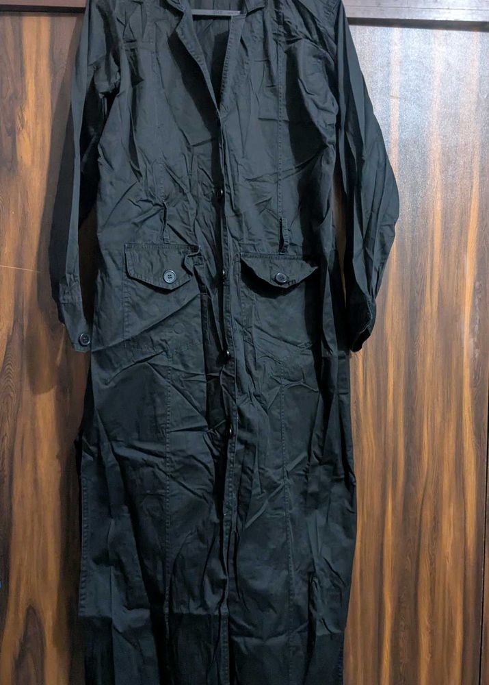 Black Overcoat/ Trench Coat