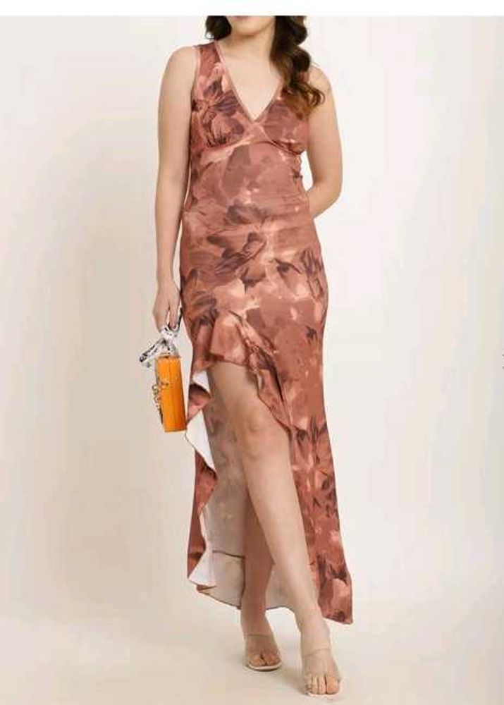 Shein sleeveless Tie and dye print maxi  dredd