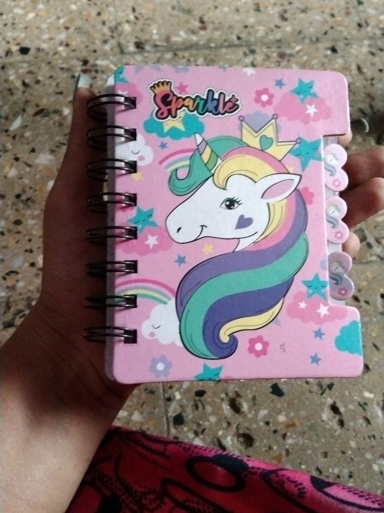 New Diary Never Used  Small Diary