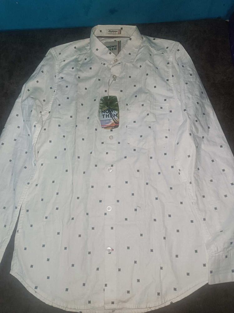 White Shirt with tag Never Used.