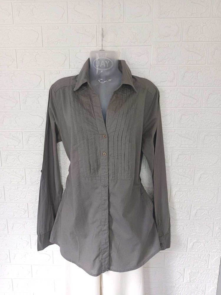 Bershka Casual Grey Top