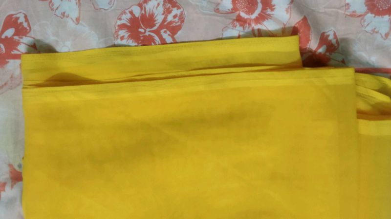 Light Yellow Saree