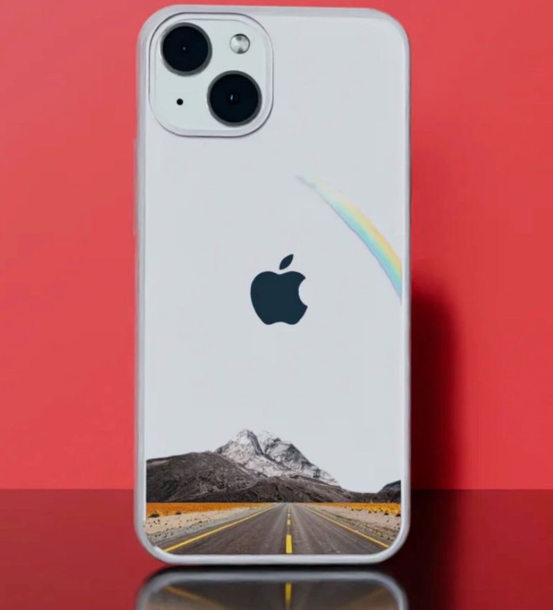 Road On Horizon- Soft Transparent Silicon Case.