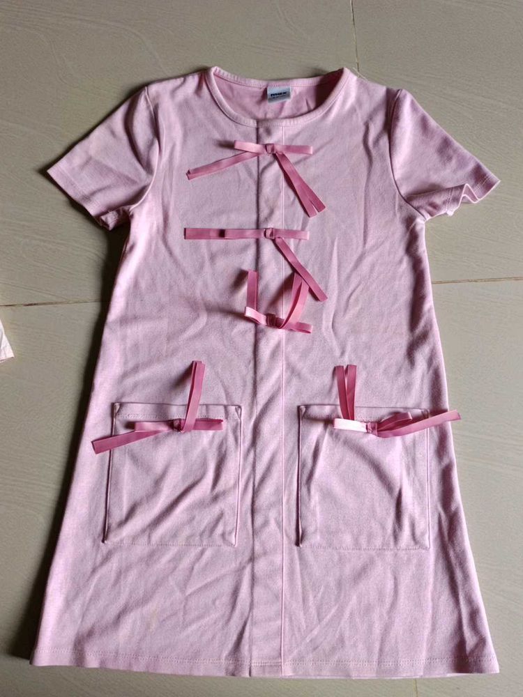 Cute Pink Ribbon Dress
