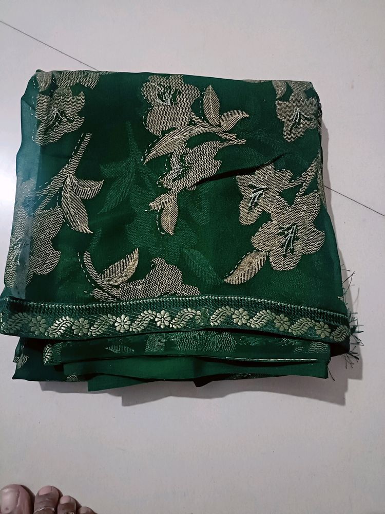 Green Saree