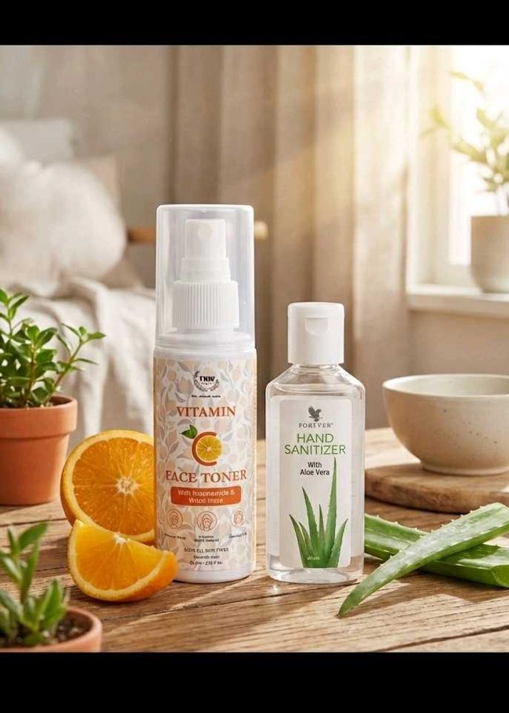 Vitamin Face Toner &amp; Hand Sanitizer