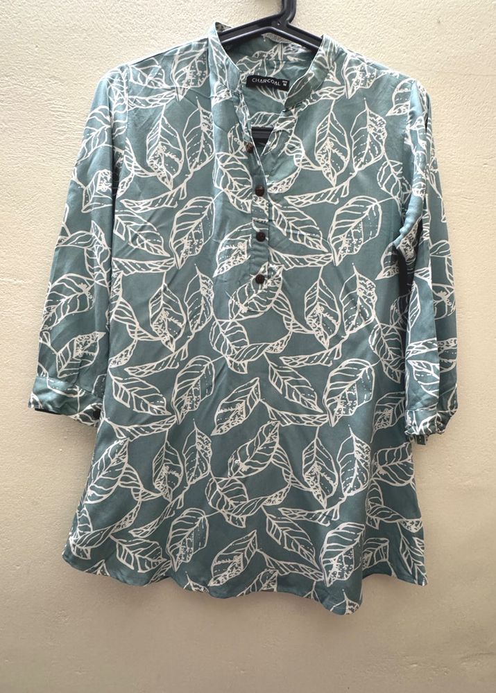Leaf Print Tunic