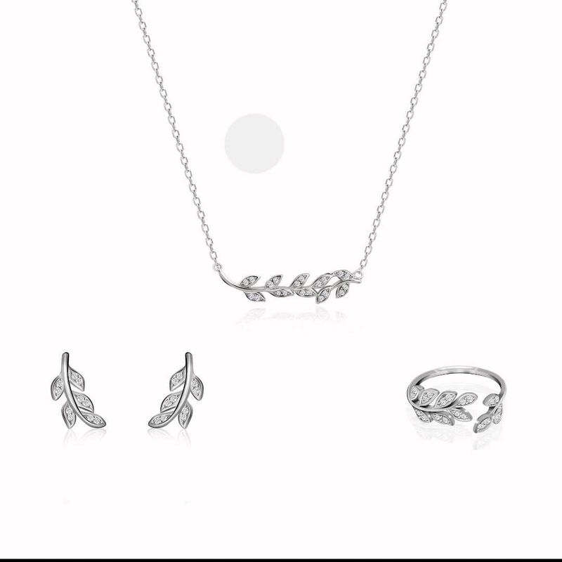 Giva 925 Real Silver 3 Pieces Combo Set