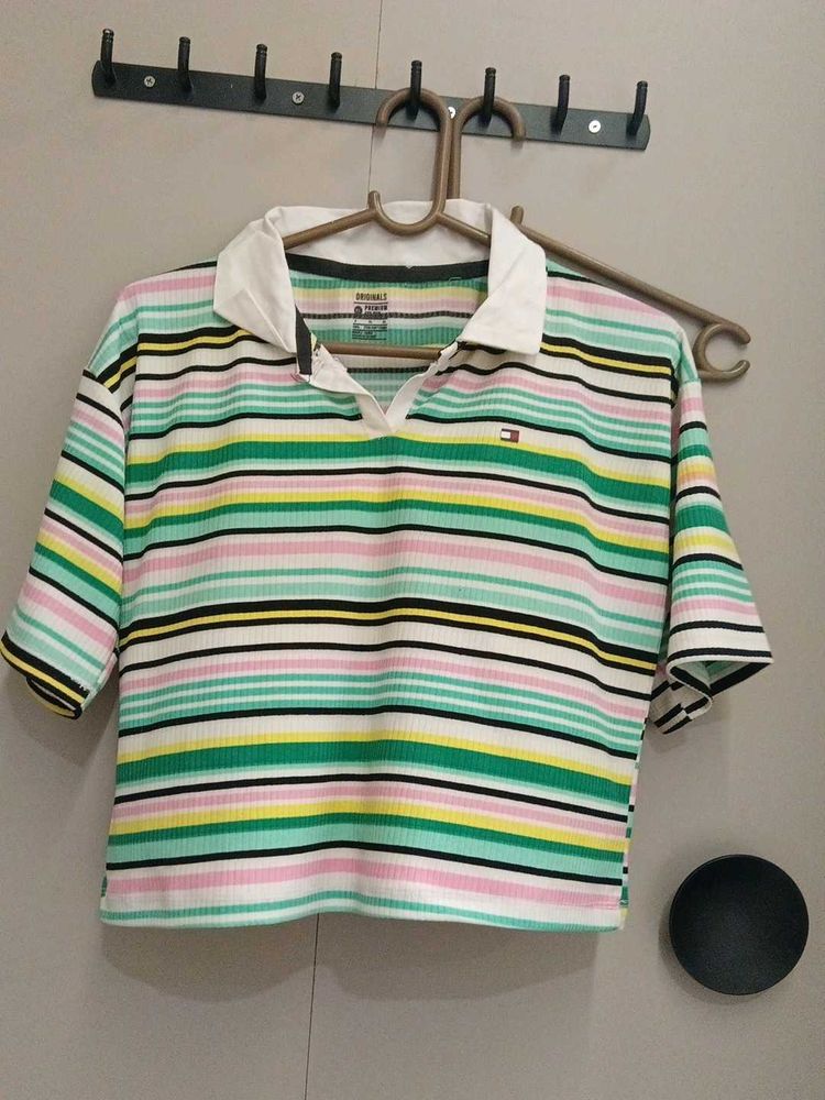 Tommy Hilfiger Striped Top Unused To