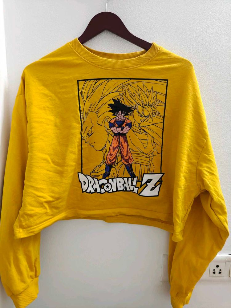 Crop pullover top