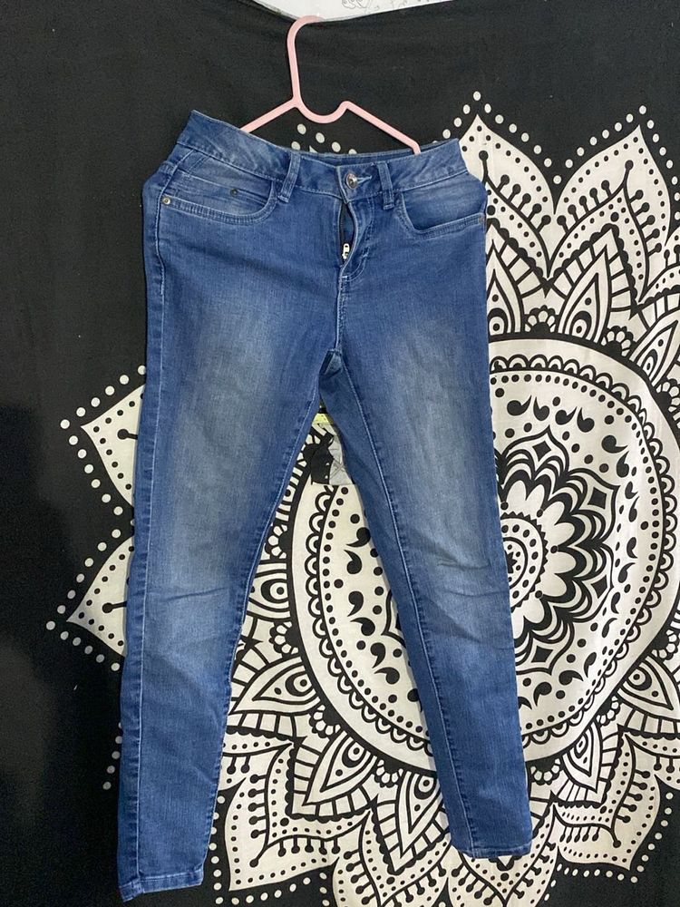 Dark Wash Denim Jeans
