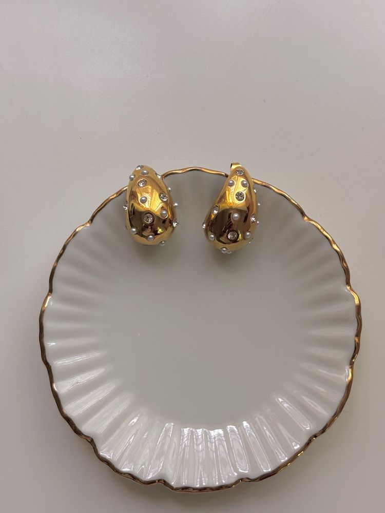 Bottega Drop Earrings Anti-tarnish