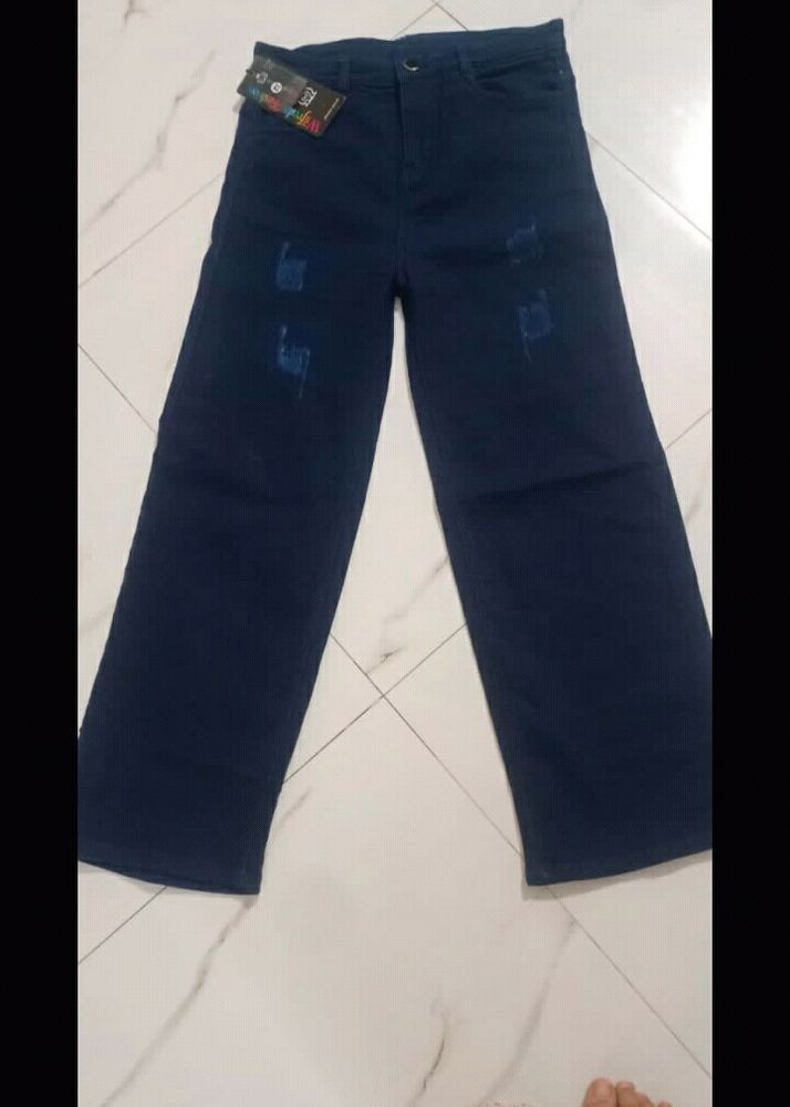 Blue Wide Leg