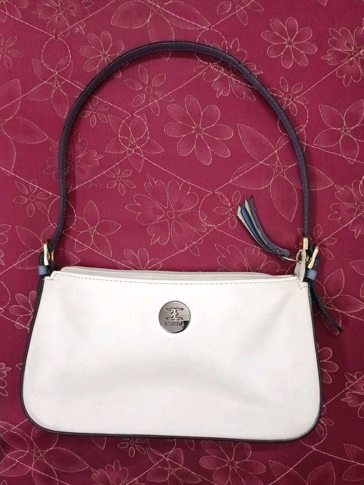 ESBEDA White and Blue Bag