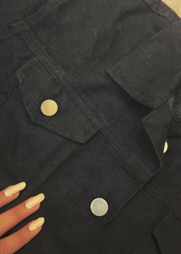 black Denim Jacket