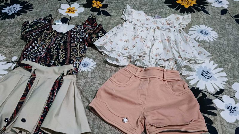 Toddler Girl Clothes Bundle - Size Unknown