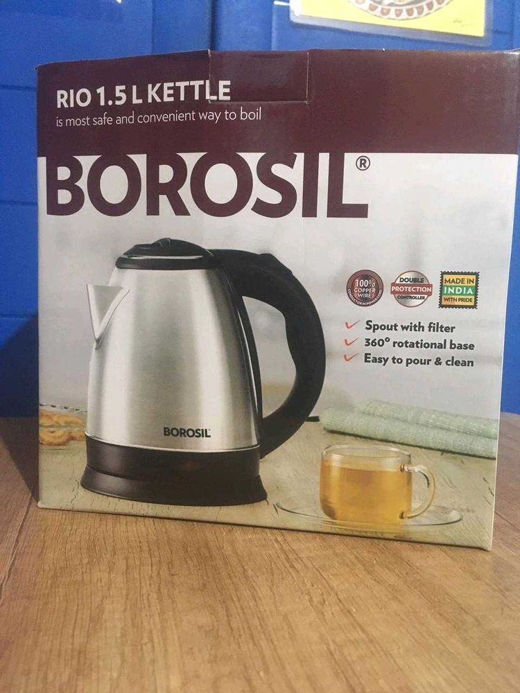 Borosil Electric Kettle 1.5 ltr