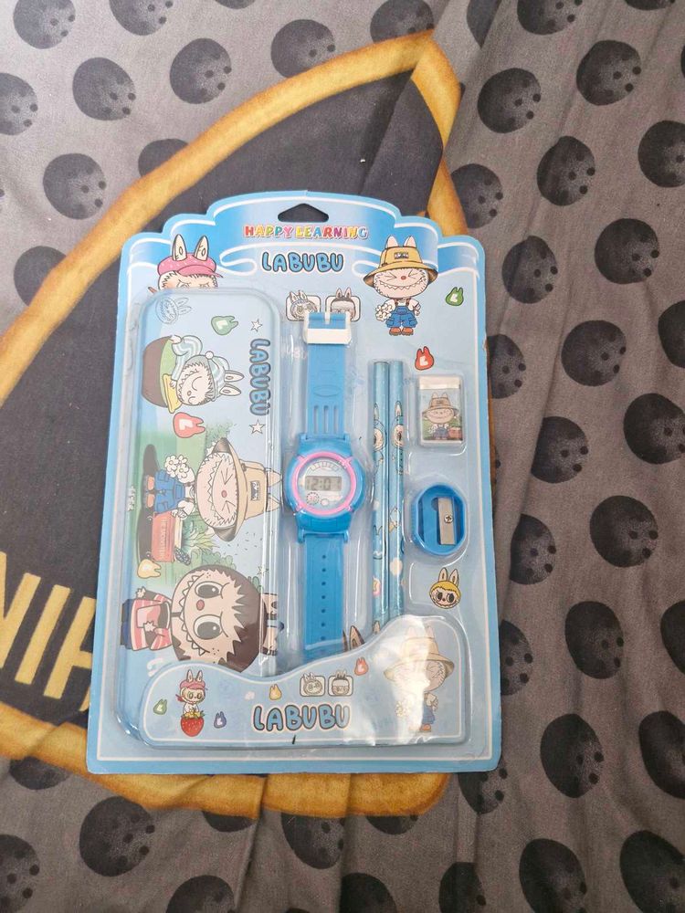 Kids' Labubu Watch Set