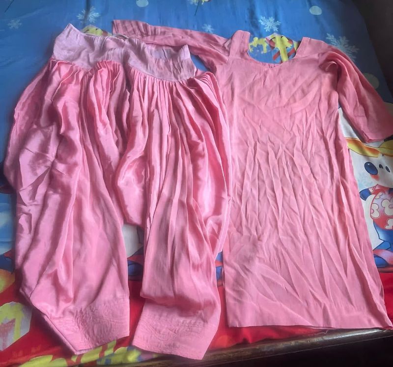Pink Kurta Set