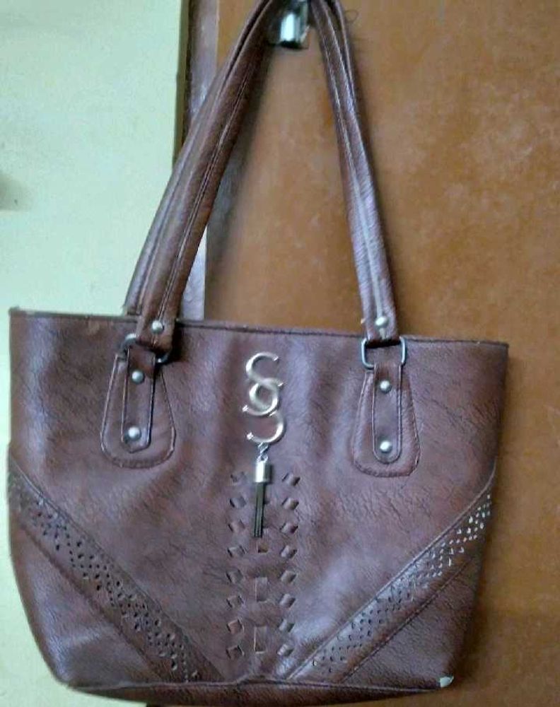 Brown handbag