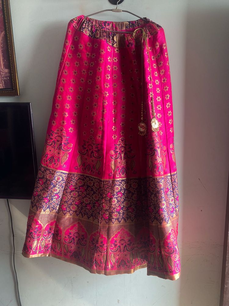 One Time Wear Skirt And Blouse