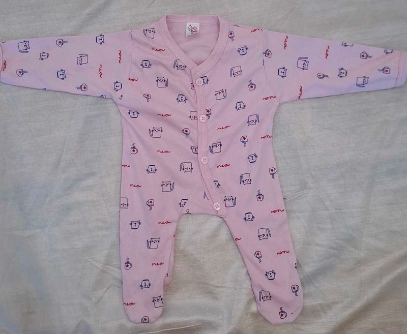 Cute Baby Pink Onesie