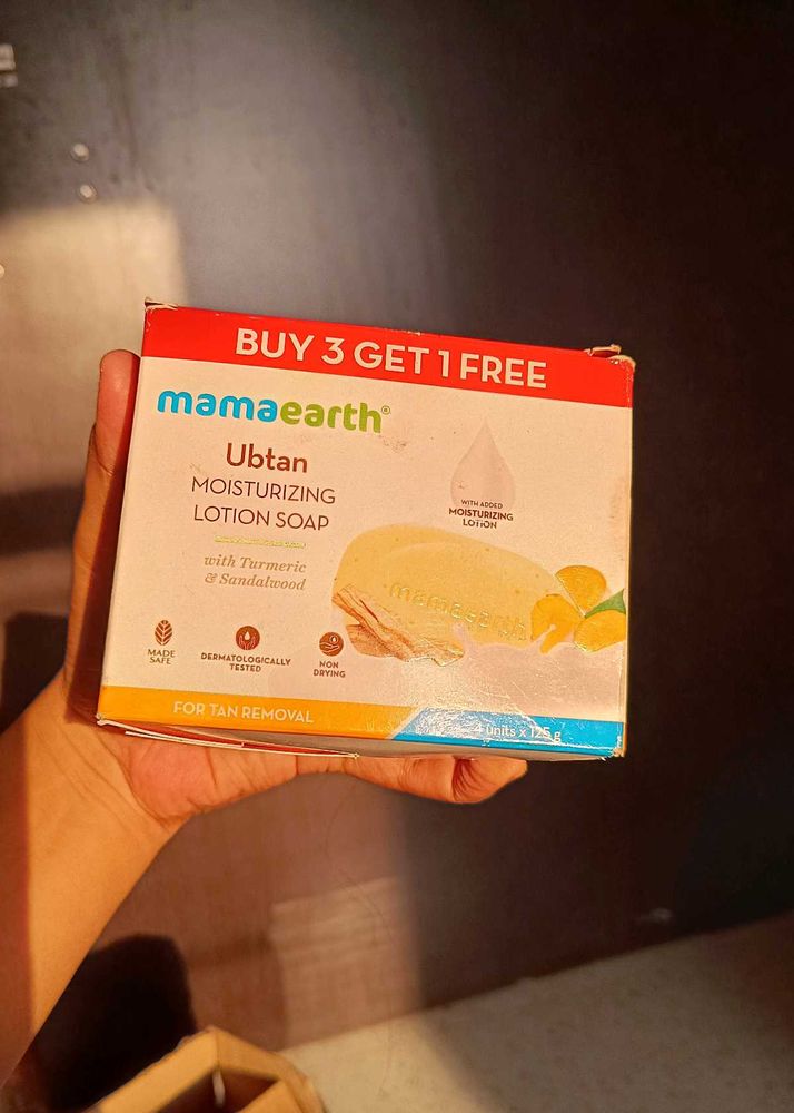 Mamaearth Ubtan Moisturizing Soap