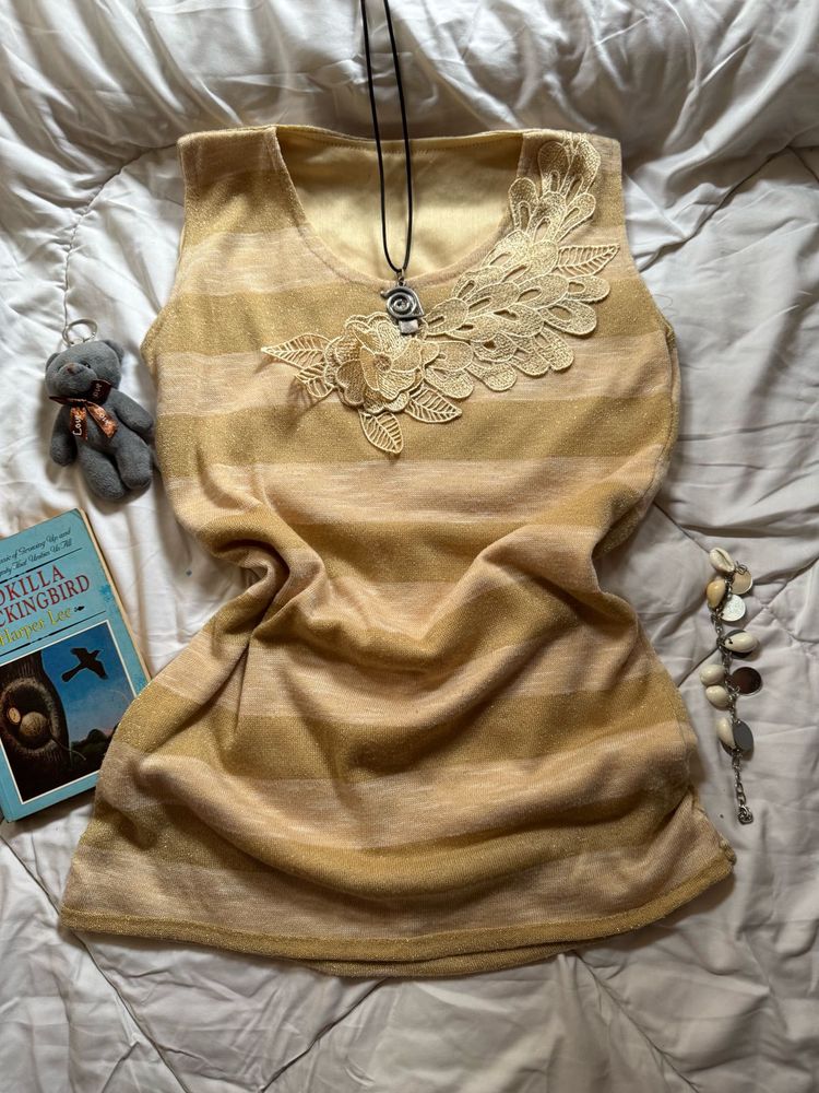Flower Patchwork Top