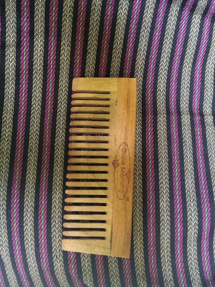 Wooden Hair Comb