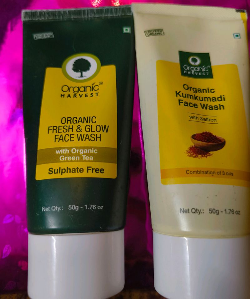 Organic Harvest Facewash Combo 100 ML