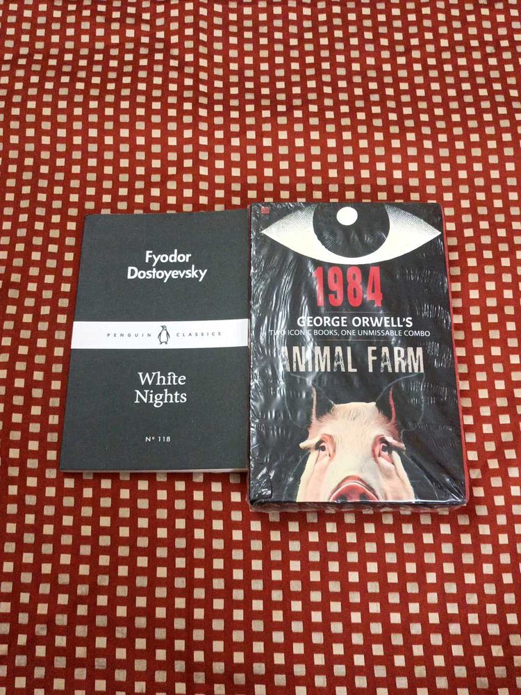 Animal Farm + 1984 + White night