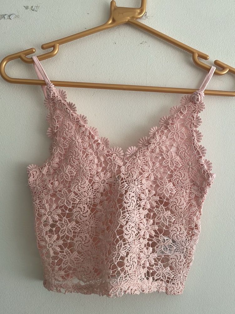 Lace Crop Top