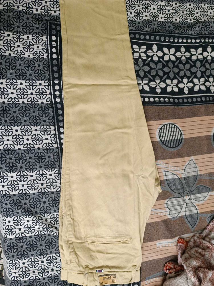Khaki Casual Pants