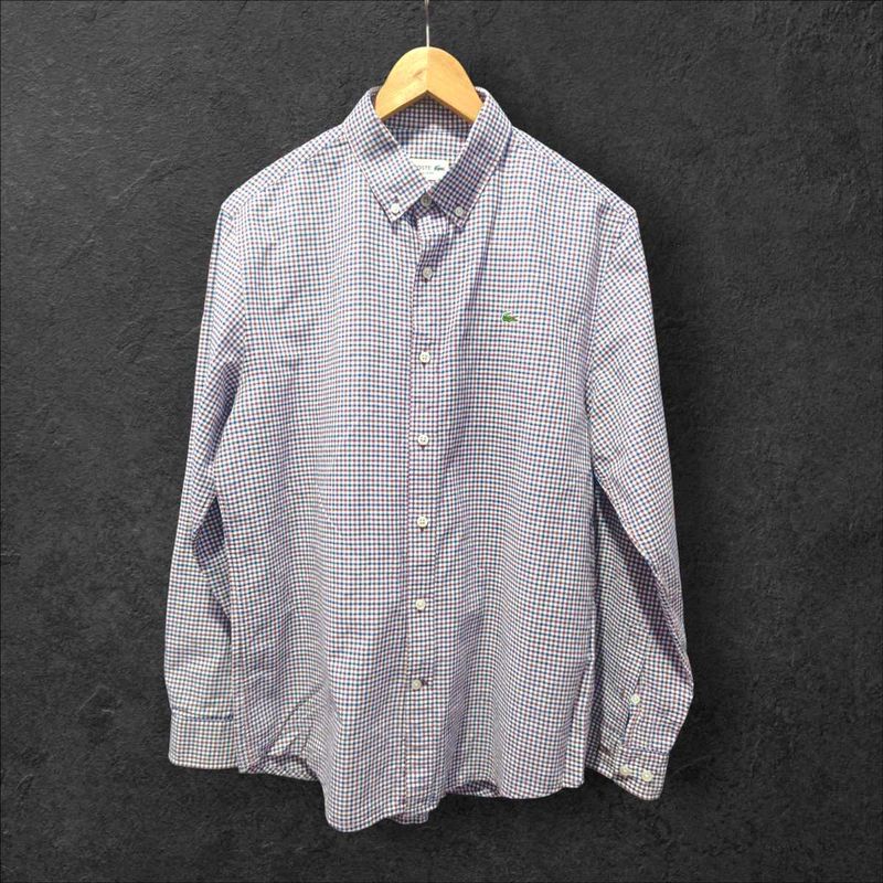 Lacoste Gingham Button-Down Shirt
