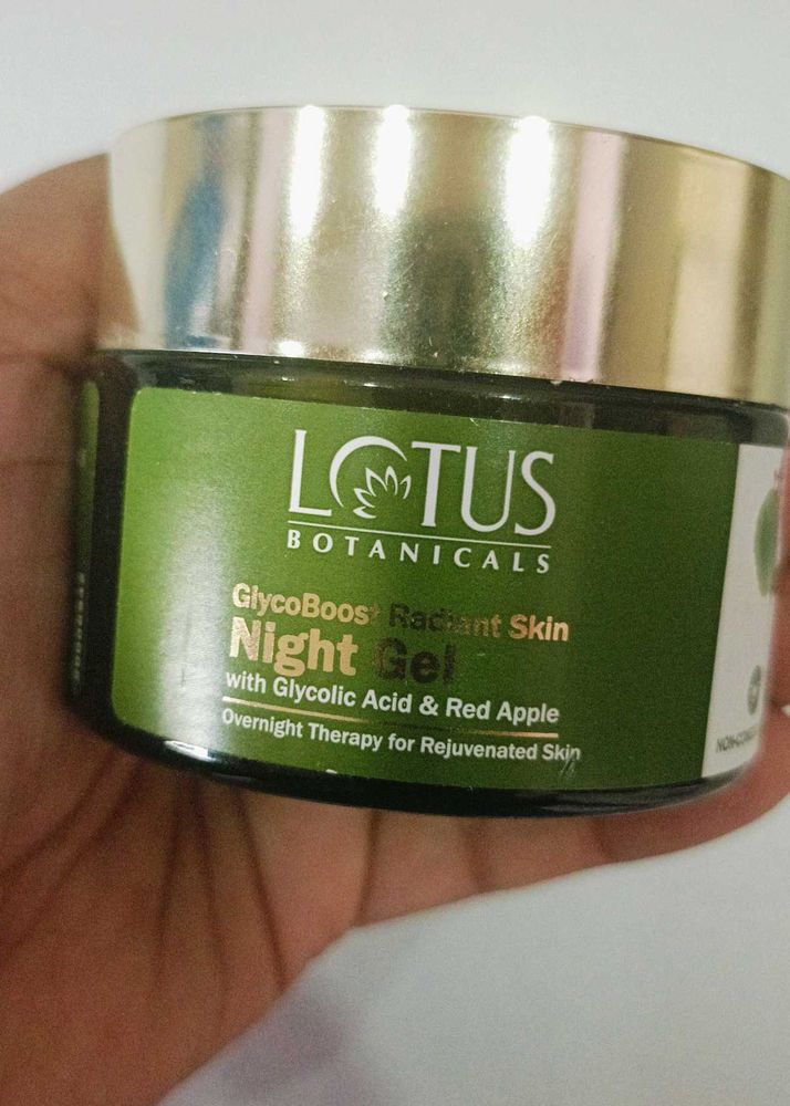 Lotus Botanicals GlycoBoost Radiant Skin Night Gel