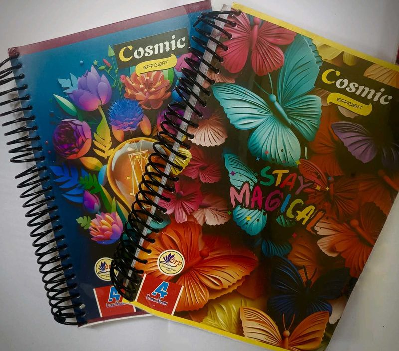 A4 SPIRAL NOTEBOOK 📓 500 PAGES(2PCS)