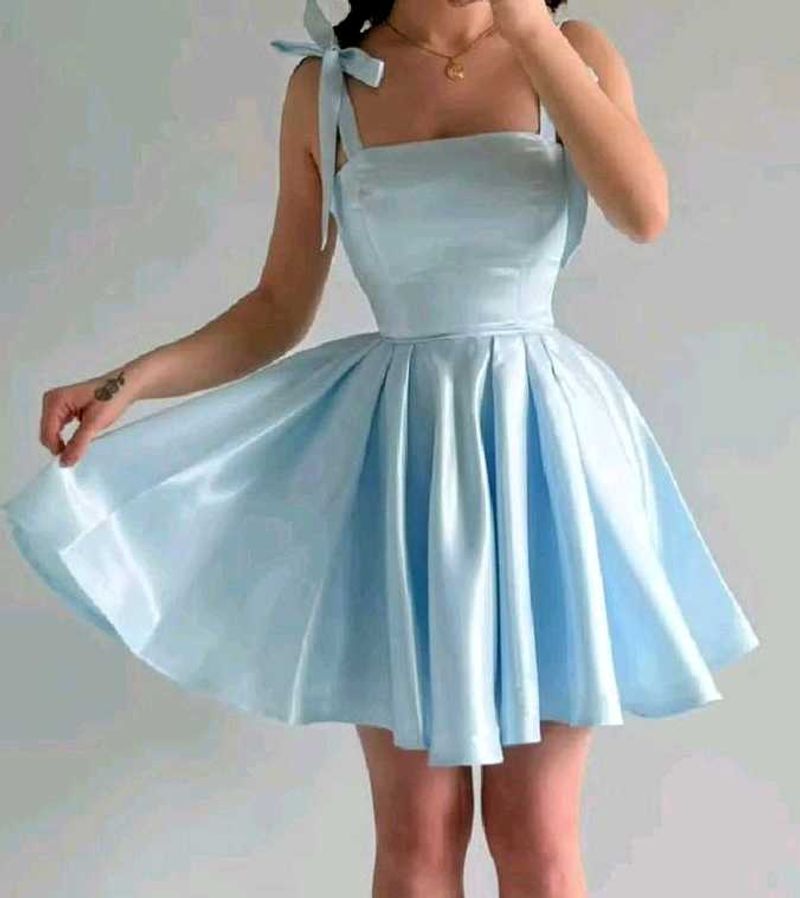 NEW🩵Sky Blue Fit &amp; Flare Dress